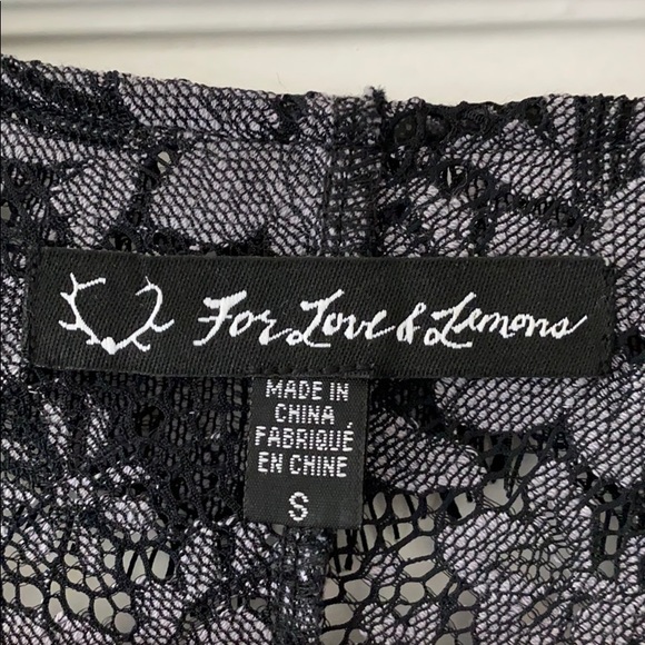 For love and lemons midi sleeve lace dress - Picture 4 of 6